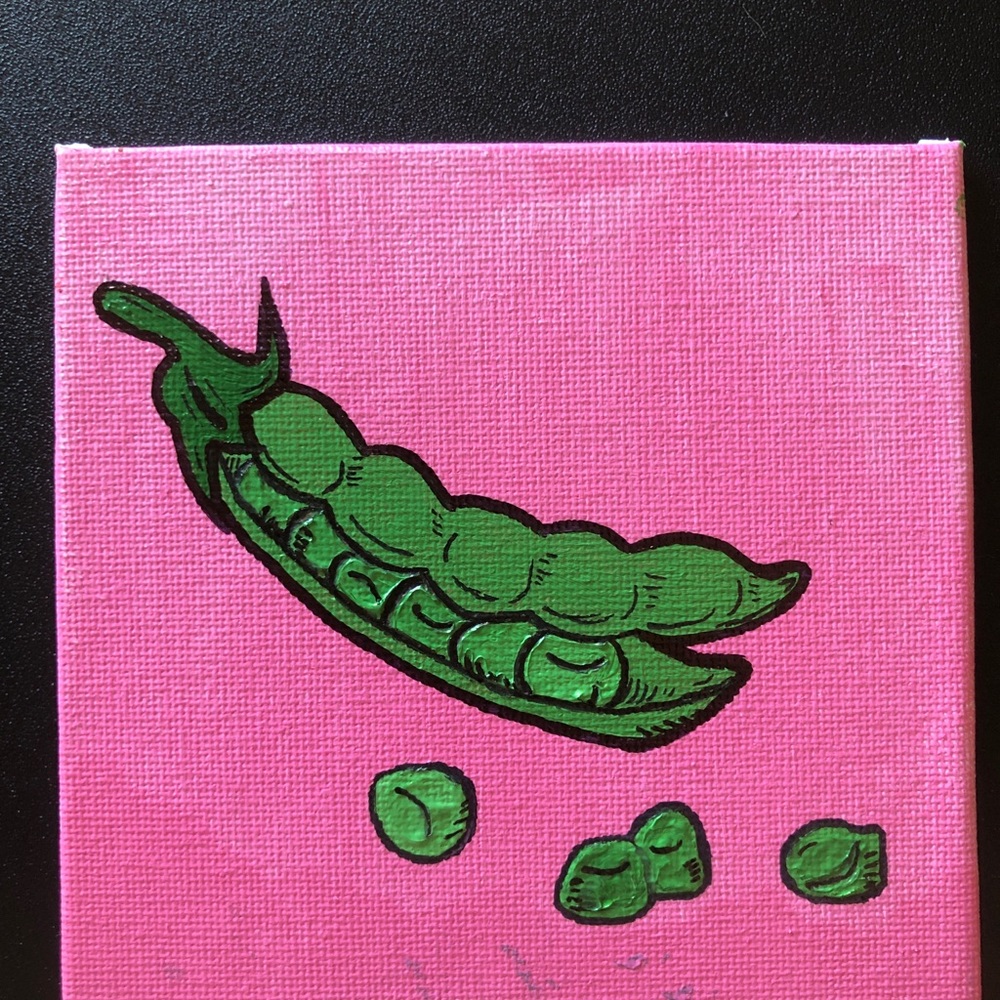 Palm sized paintings